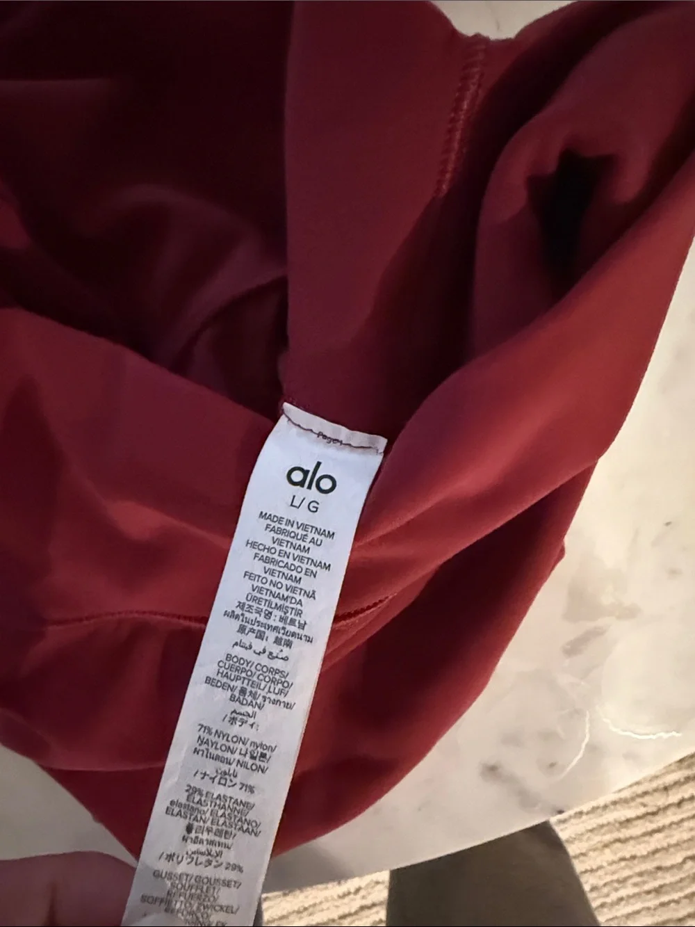 ALO Yoga Softsculpt 7/8 Define Leggings - Large